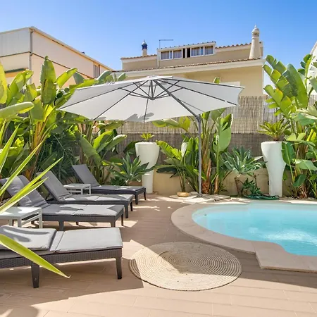 Private Deluxe 3bd Pool Wi-fi Ac Bbq Βίλα Αλμπουφέιρα