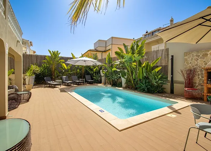 Villa Private Deluxe 3bd Pool Wi-fi Ac Bbq Albufeira